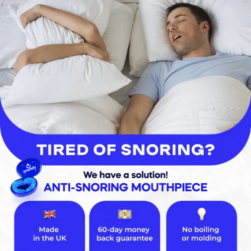 The Snorely Anti-Snoring Mouthpiece Universal Size
